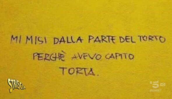 La toilette che divide il torto dalla ragione