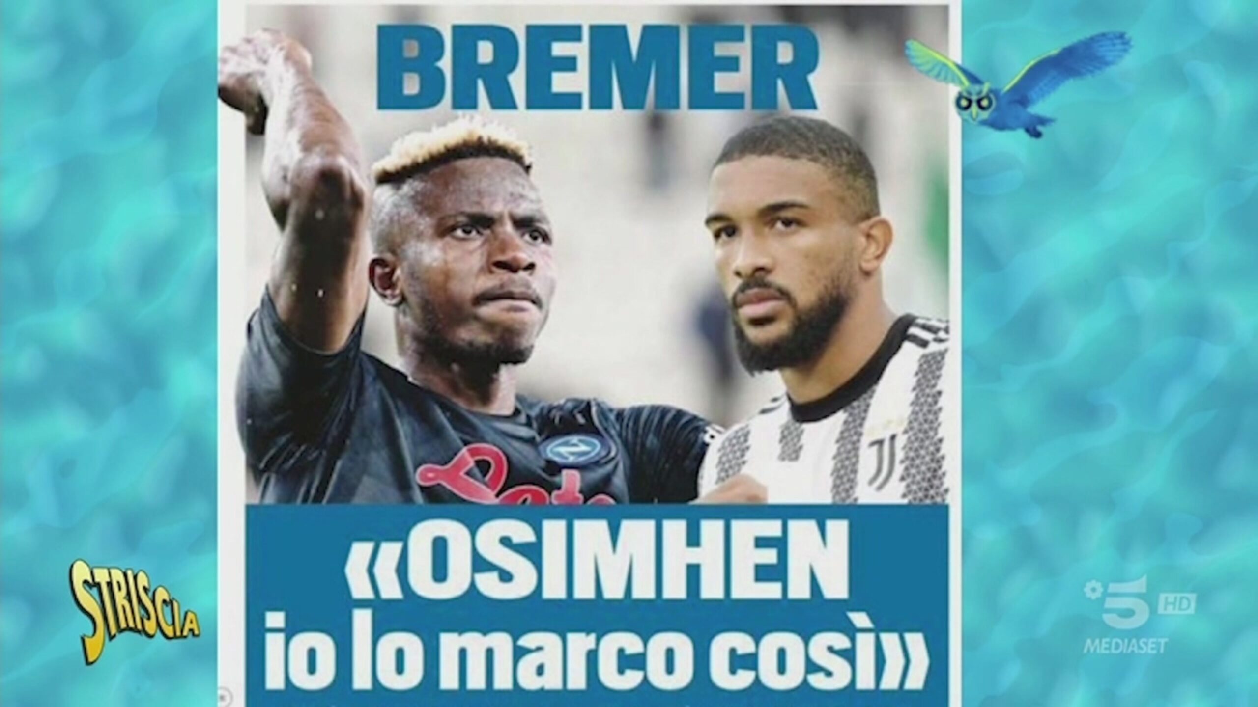 Quanti Palloni d’oro a Striscia lo striscione!