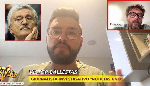 Oggi a Striscia torna l'inchiesta Colombia- gate. Ora se ne occupa anche Noticias Uno, un  programma colombiano