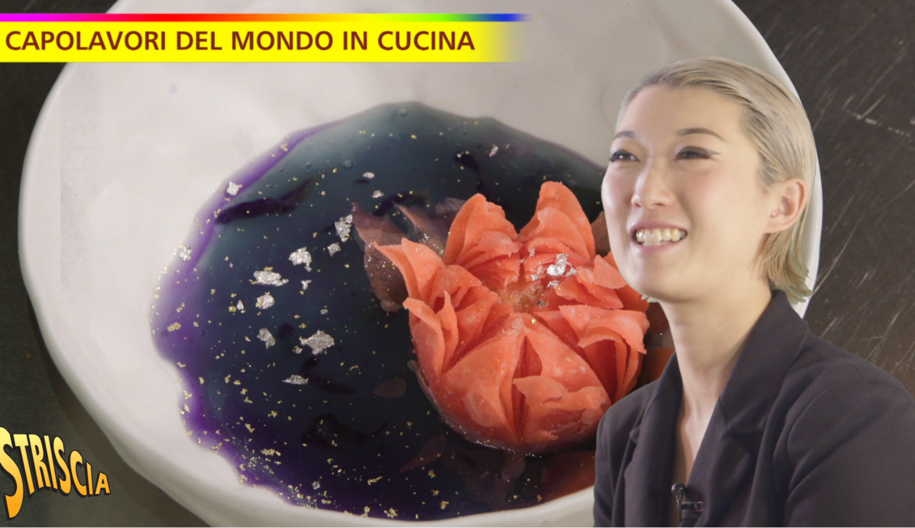 Stasera a Striscia, il dolce “Take me to Galaxy” di  Xin Ge Liu