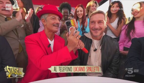 La telefonata Spalletti-Fiorello-Totti: ecco come è finita