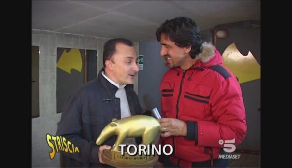 Tapiro d'oro a Daniele Luttazzi per la smentita di Fabio Fazio