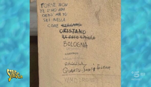 Dichiarazione d'amore sul muro: 