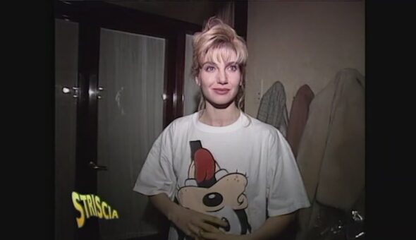 Quando a Sanremo '93 Lorella incontrava Striscia