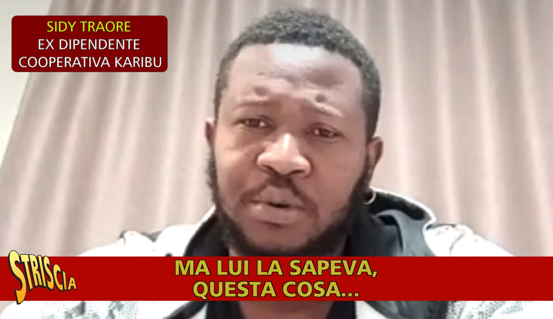 Stasera a Striscia, continua il caso Soumahoro. L’intervista a un ex dipendente della Karibu