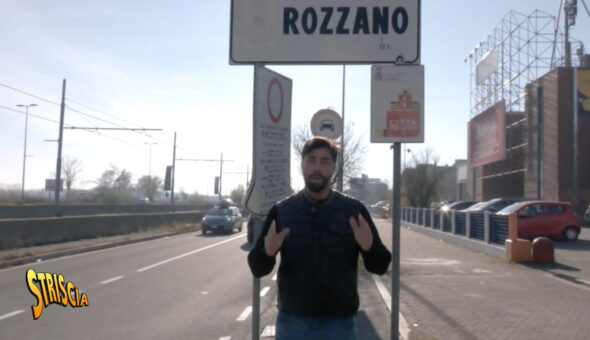 Vittorio Brumotti a Rozzano tra i baby spacciatori, il servizio oggi a Striscia