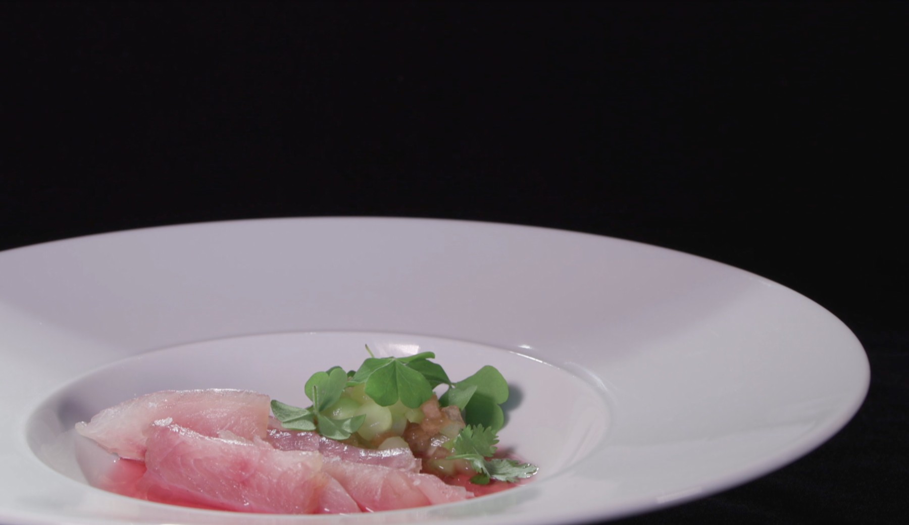 Il “Ceviche di ricciola” di Juan Camilo Quintero Merchan