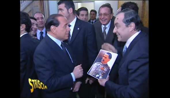 'Bruno Vespa' incontra Silvio Berlusconi.