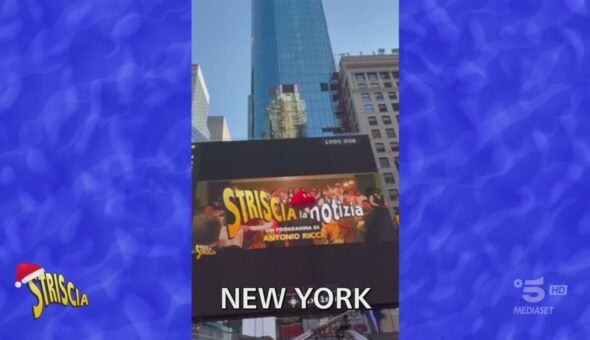 Striscia conquista New York con lo spot celebrativo dei 35 anni
