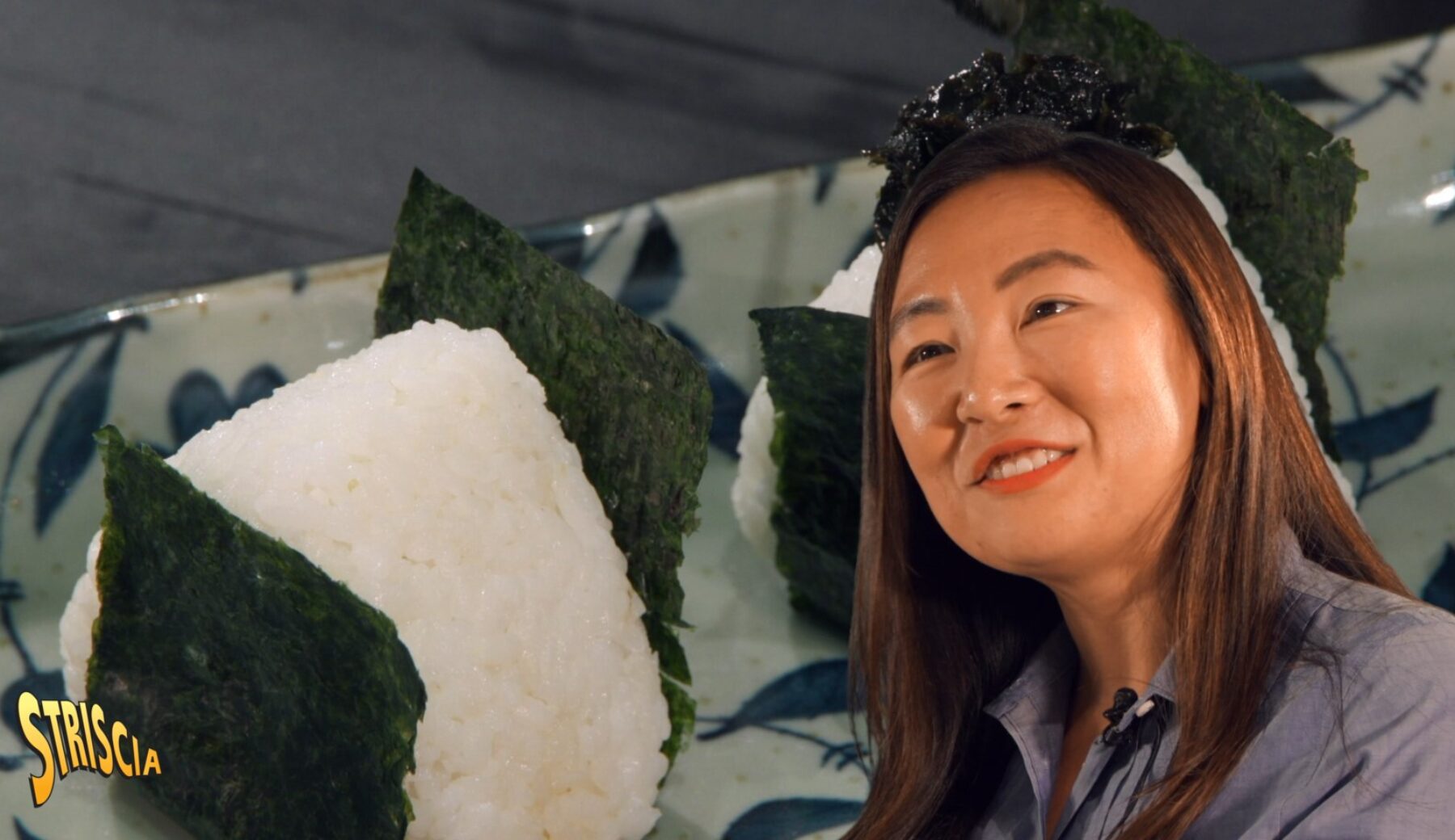 I “Nori no tsukudani Onigiri” di Aya Yamamoto, stasera a Striscia
