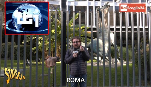 Stasera a Striscia Pinuccio torna a occuparsi della gara di appalto per fornitori esterni in Rai