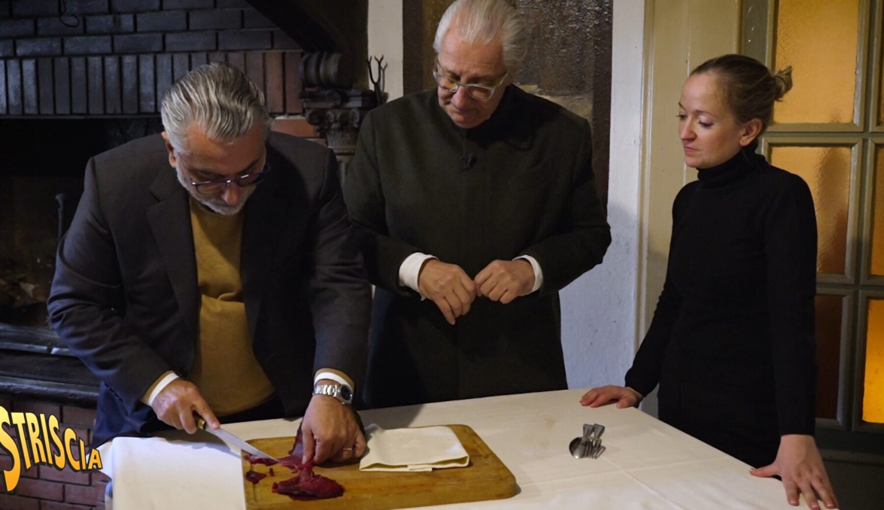 Questa sera a Striscia la notizia Davide Rampello si trova a Ponte in Valtellina (Sondrio) per parlarci di bresaola