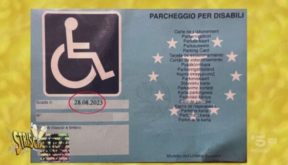 Tagliandino disabili scaduto da 2 giorni: multa e auto rimossa