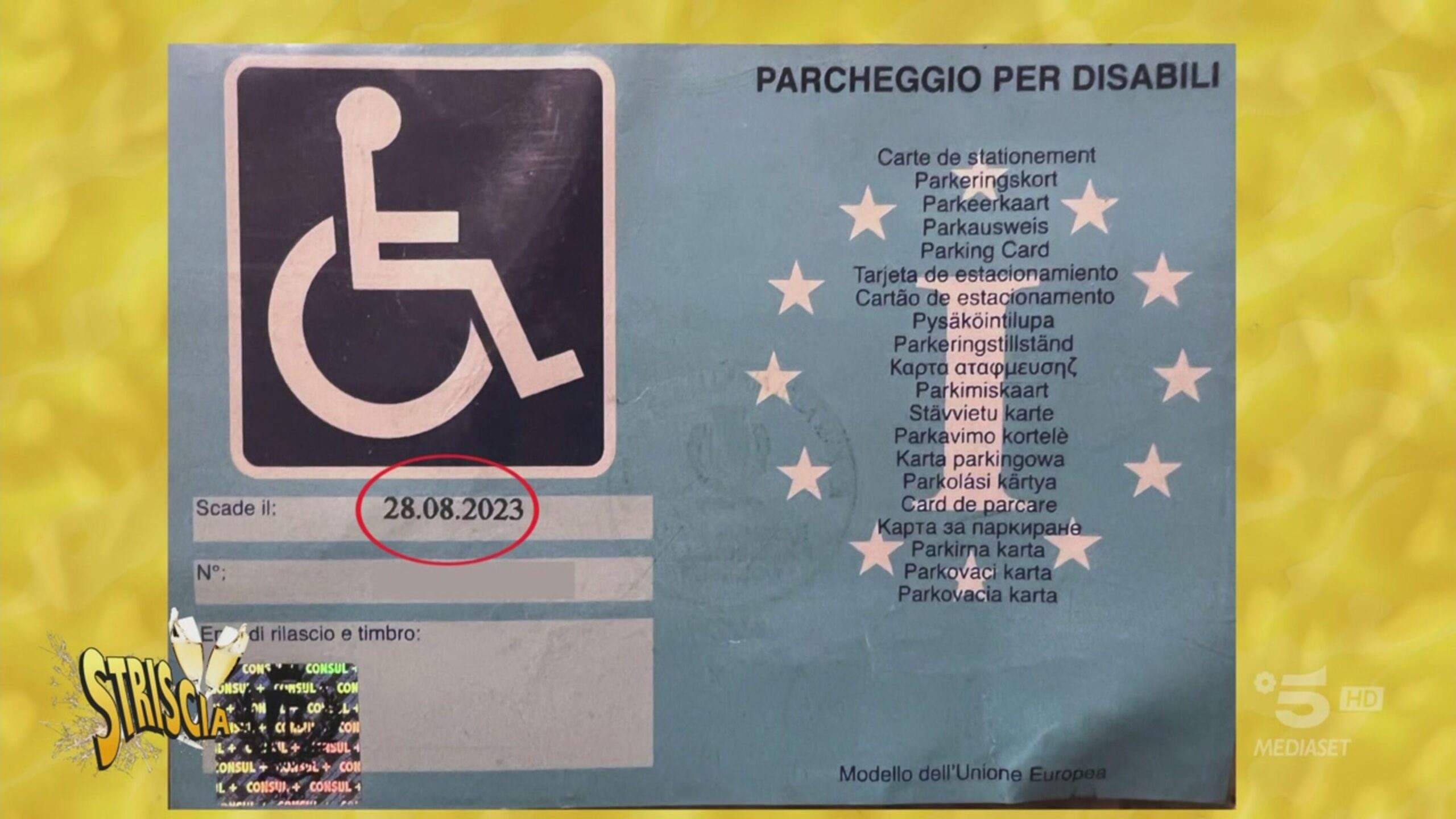 Tagliandino disabili scaduto da 2 giorni: multa e auto rimossa
