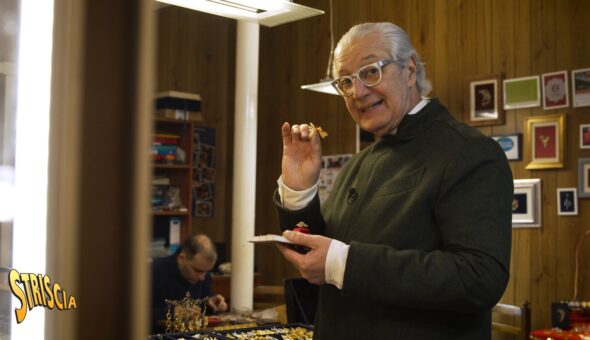 Stasera a Striscia, Davide Rampello e la filigrana di Campo Ligure