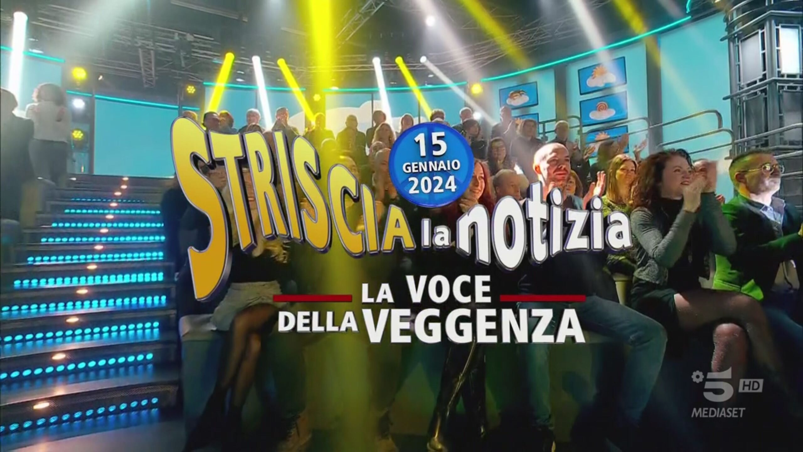 15 gennaio 2025 Striscia la notizia