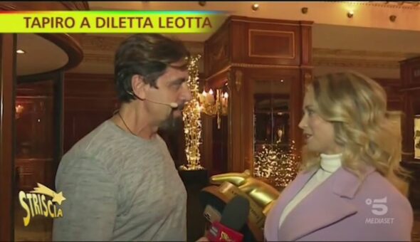 Diletta Leotta e il calcio, il Tapiro è assicurato