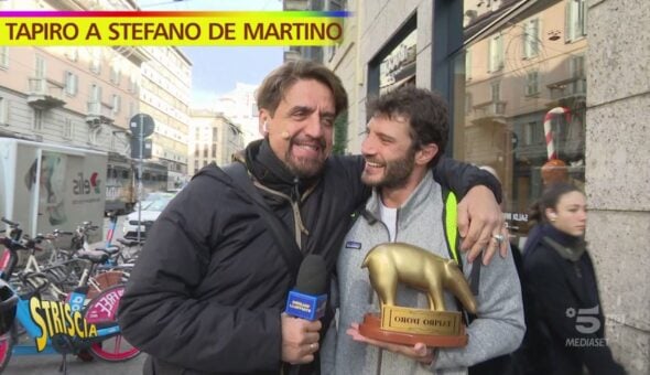 Tapiro al traditore seriale Stefano De Martino: 