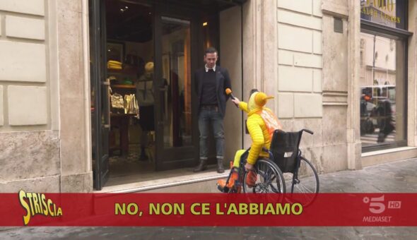 Capitan Ventosa e lo shopping impossibile per i disabili