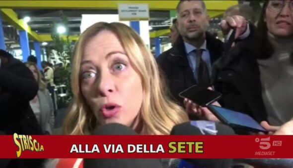 Segnalati da voi: Giorgia Meloni sulla Via della sete