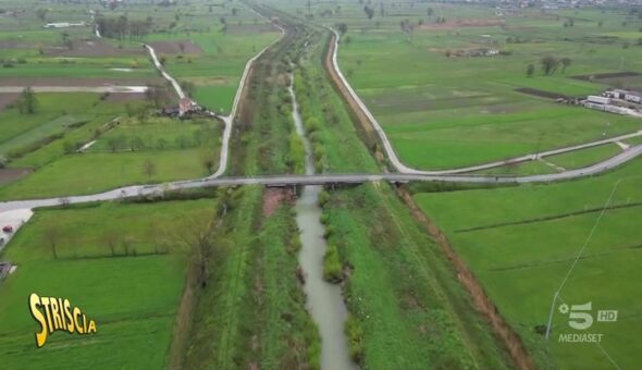 Ripresi i lavori sul Ponte Caiazzano. I servizi di Striscia