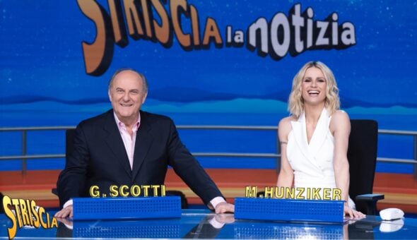 Gerry Scotti e Michelle Hunziker