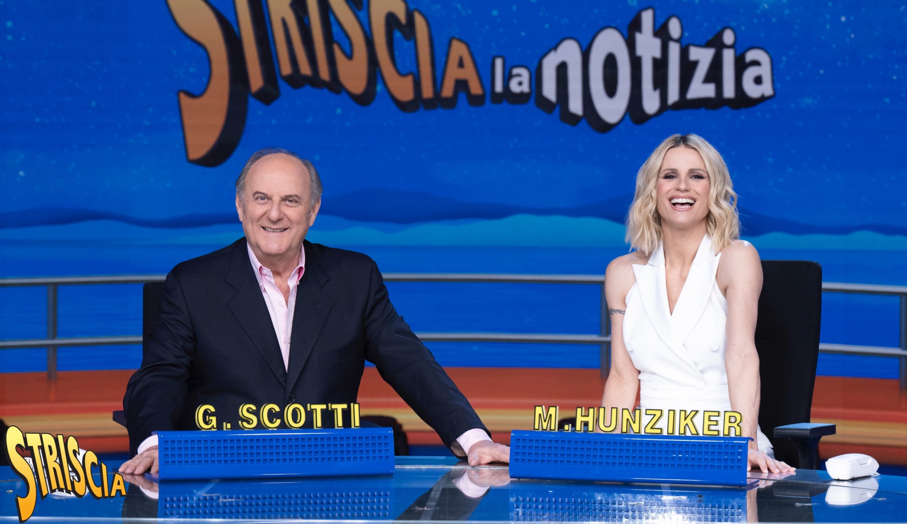 Gerry Scotti e Michelle Hunziker