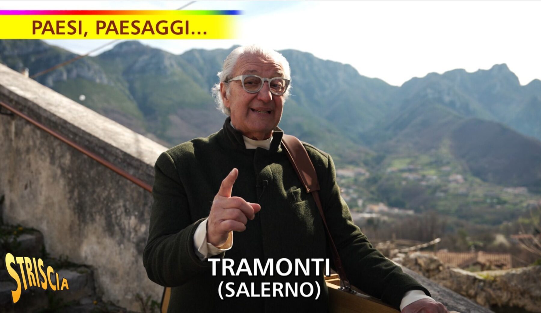 Stasera a Striscia la notizia nella rubrica “Paesi, paesaggi…” Davide Rampello e le vigne secolari di Tramonti