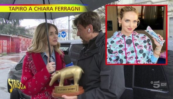 Tapiro a Chiara Ferragni: “Ma io non ho abbandonato Federico”