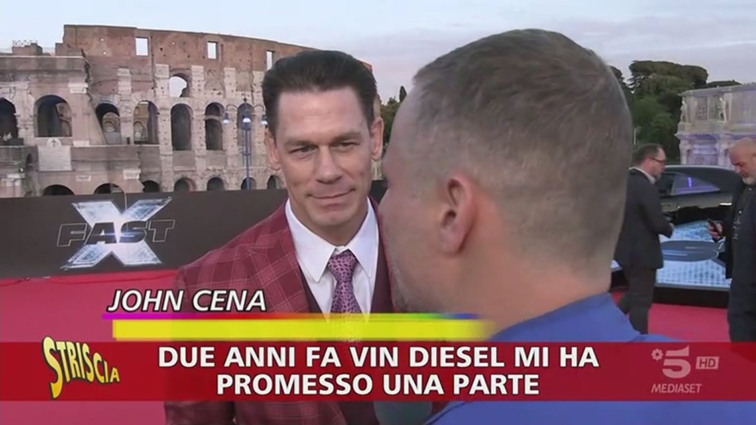 John Cena a Striscia la notizia
