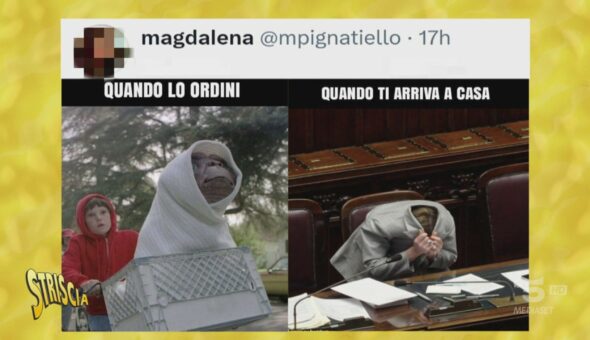 Giorgia Meloni si nasconde nella giacca. Ed è subito meme