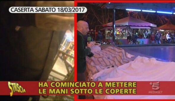 Mercato di merce contrafatta a Caserta