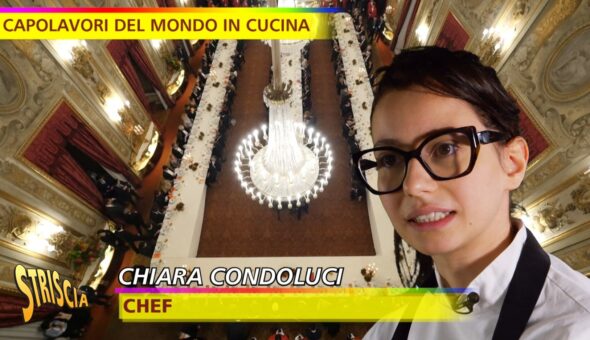 Stasera a Striscia, Paolo Marchi e le cucine del Quirinale