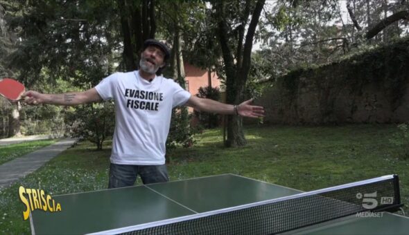 Dopo le lezioni di nero... si gioca a ping pong