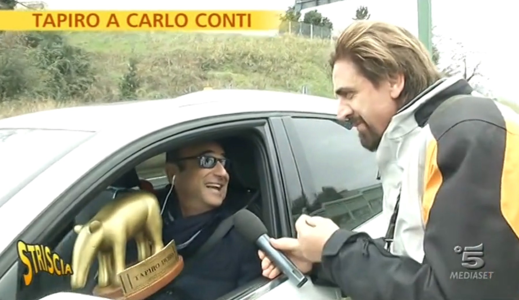 Carlo Conti, Sanremo 2025 e… quattro Tapiri (uno profetico)