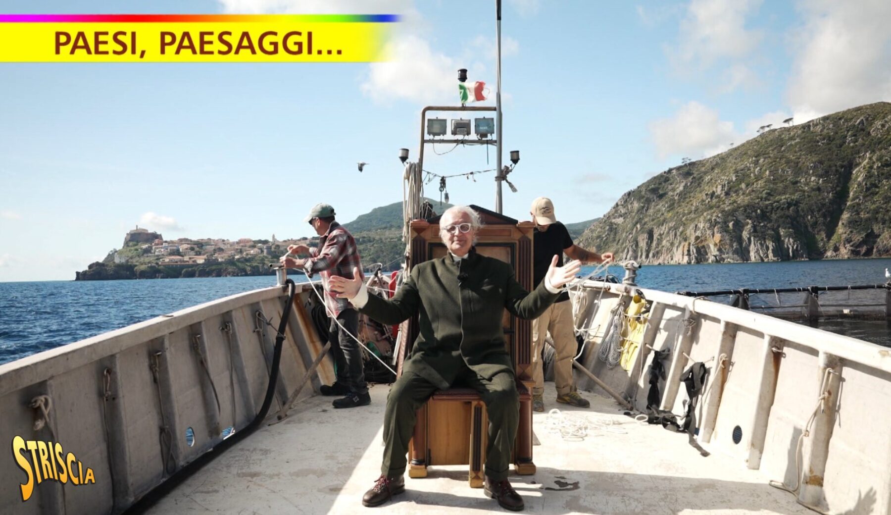 Stasera a Striscia, nella rubrica “Paesi, paesaggi…”, Davide Rampello e la “Fattoria del mare”