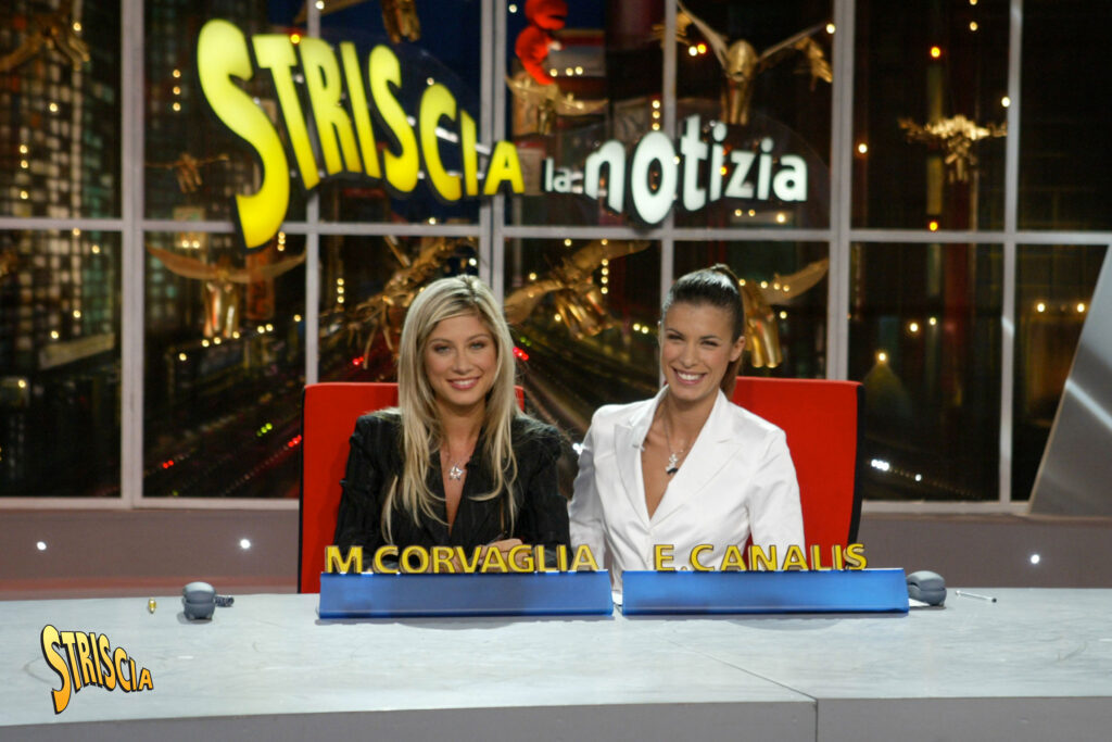 Elisabetta Canalis e Maddalena Corvaglia