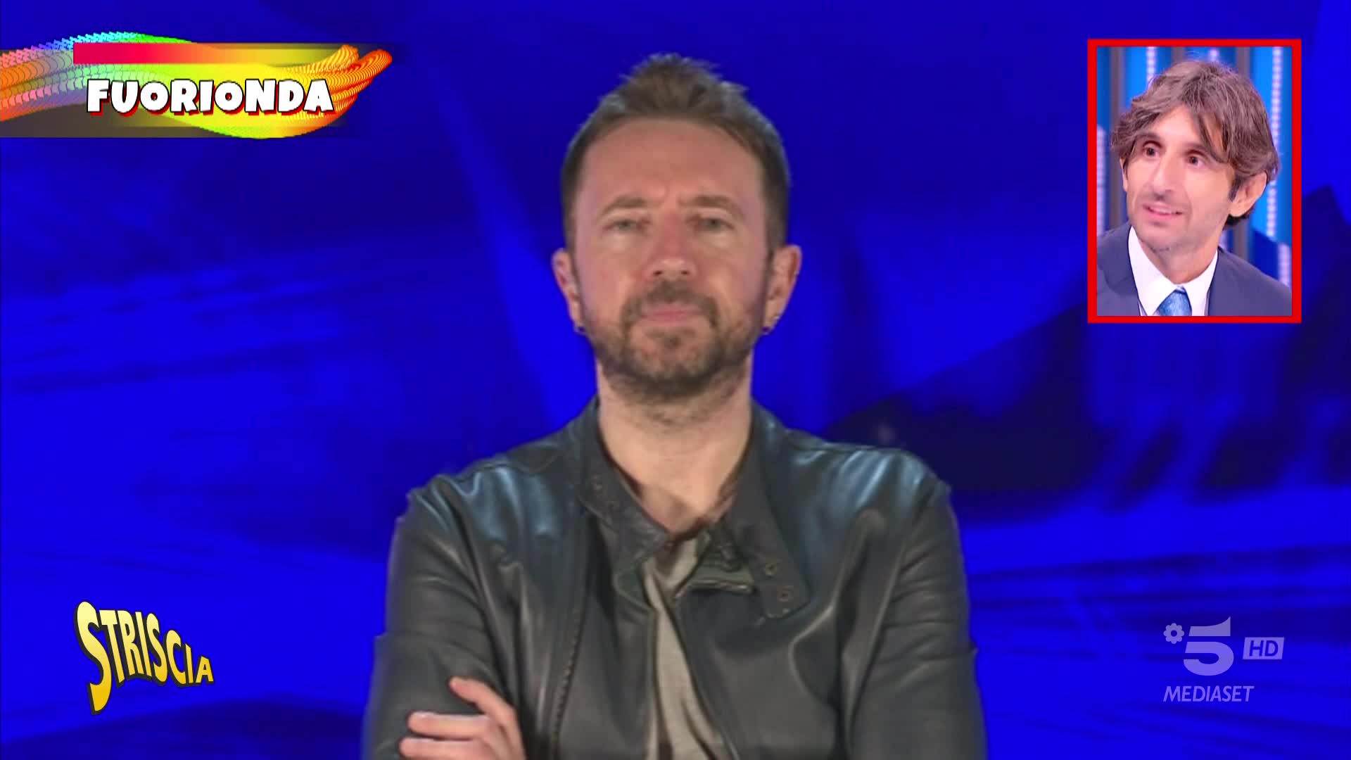 Il gravissimo insulto di Scanzi a Donzelli - Striscia la notizia