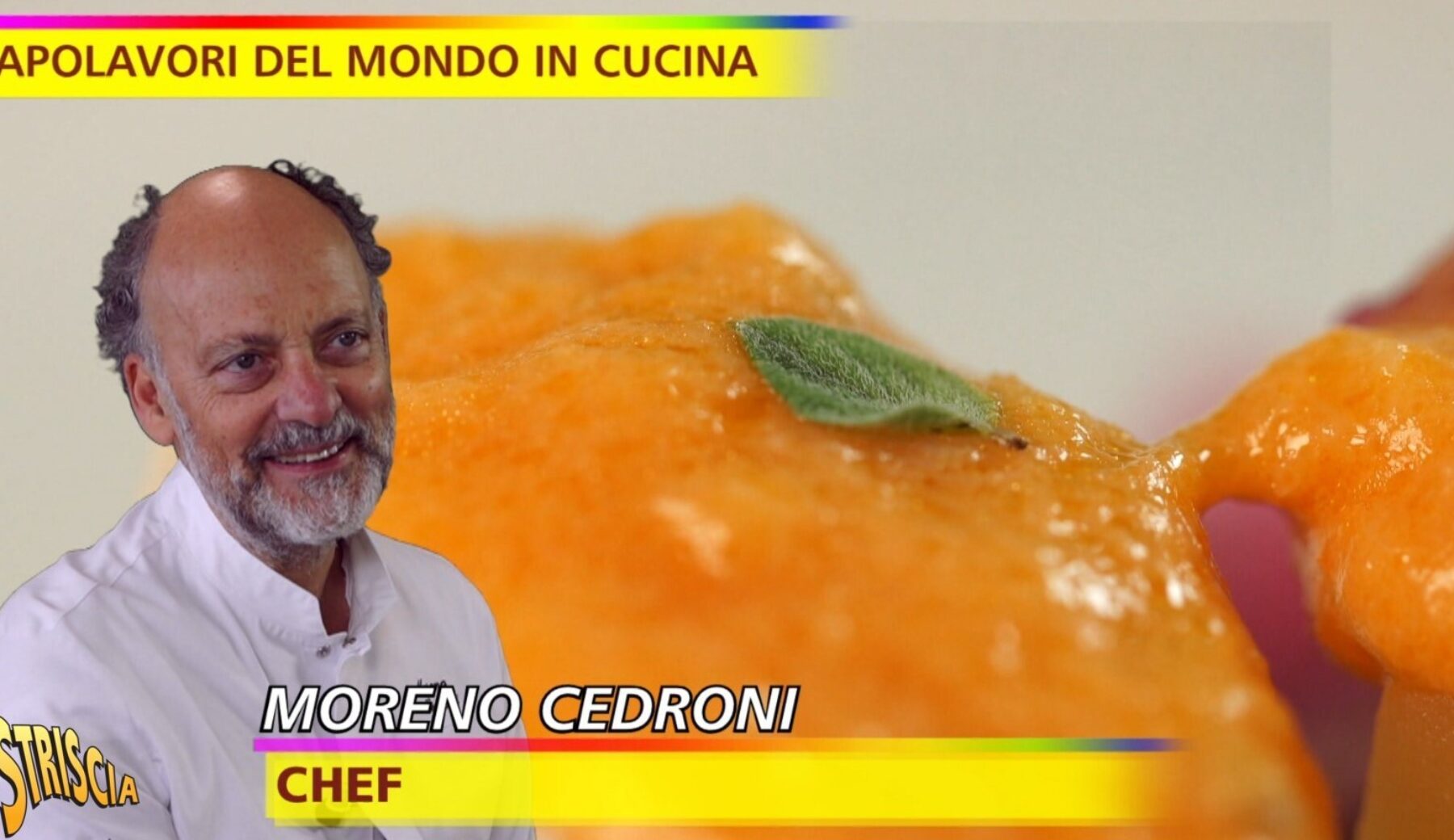Stasera a Striscia la rubrica di Paolo Marchi “Capolavori del mondo in cucina” presenta il “Baccalà alla messinese” dello chef Moreno Cedroni