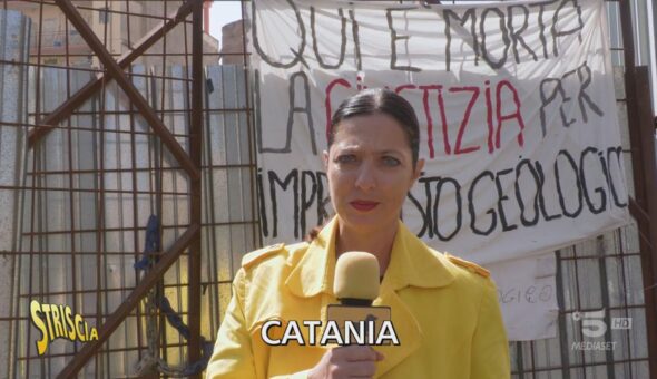 Catania e la talpa ferma da 4 anni sotto il palazzo crollato