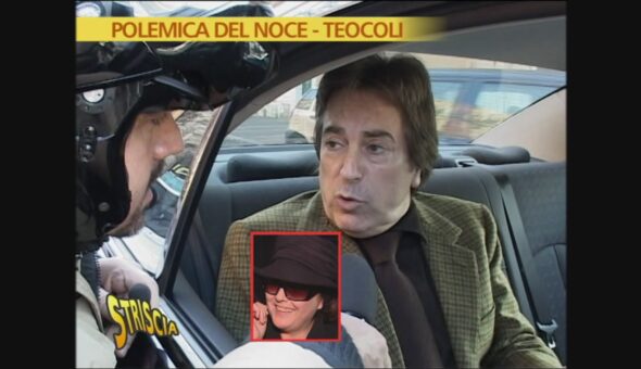 Tapiro a Del Noce per la polemica con Teocoli