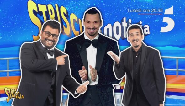 Zlatan Ibrahimovic a Striscia