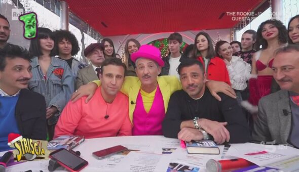 Pio, Amedeo e Fiorello: quanti baci se canta Caudio Baglioni