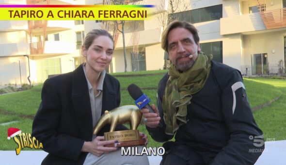Tapiro a Chiara Ferragni per il pandoro (poco) benefico
