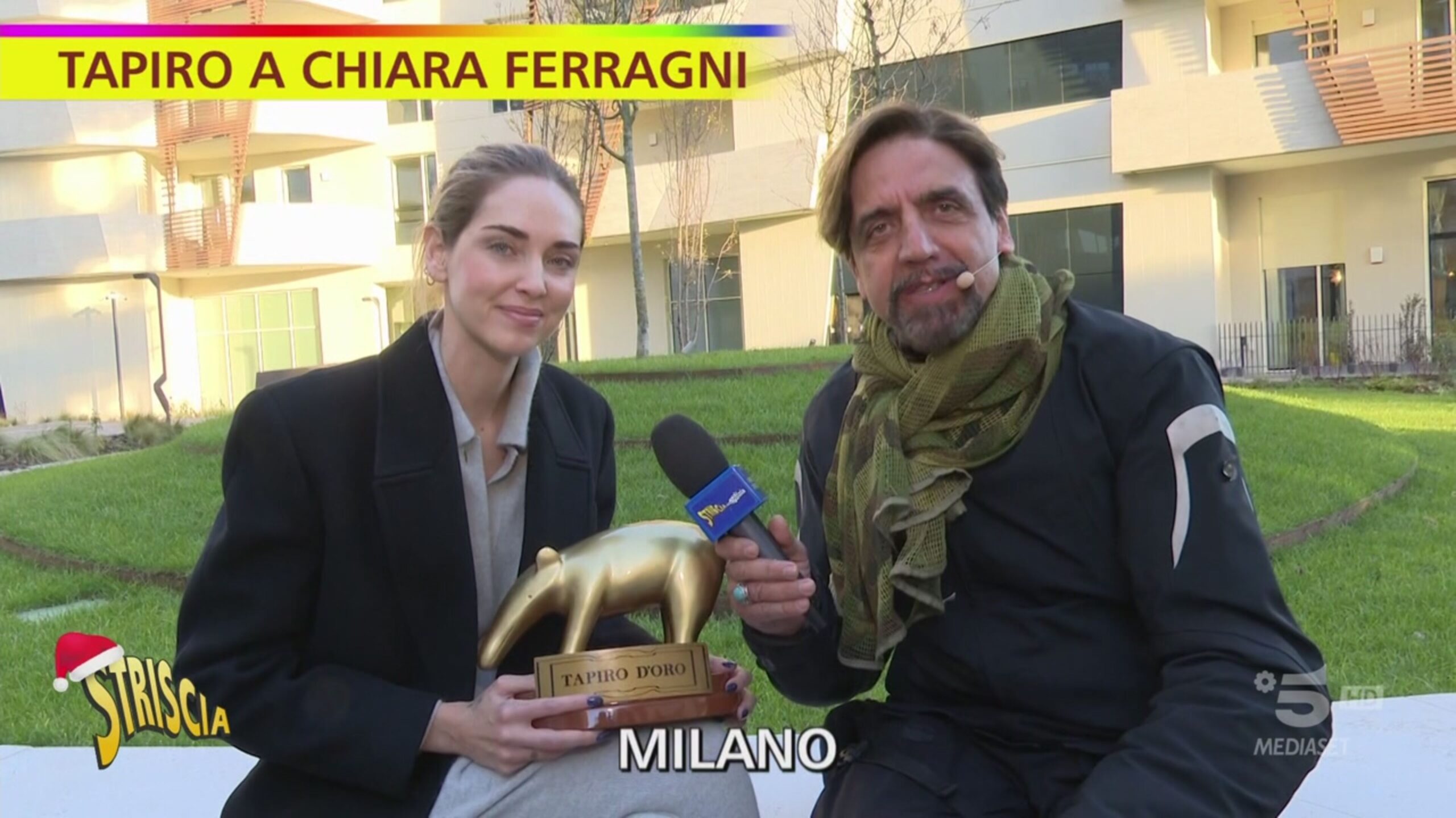 Tapiro a Chiara Ferragni per il pandoro (poco) benefico