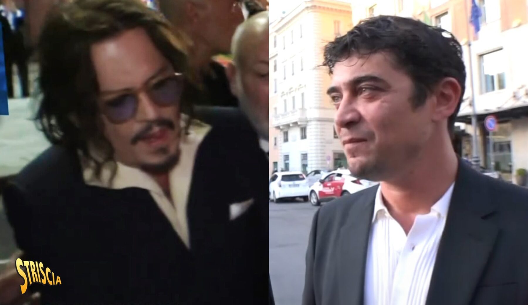 Depp e Scamarcio: il faccia a faccia di Jack Sparrow con Lucci, i Tapiri d’oro dell’attore pugliese e l’ospitata in tandem per il film Modì