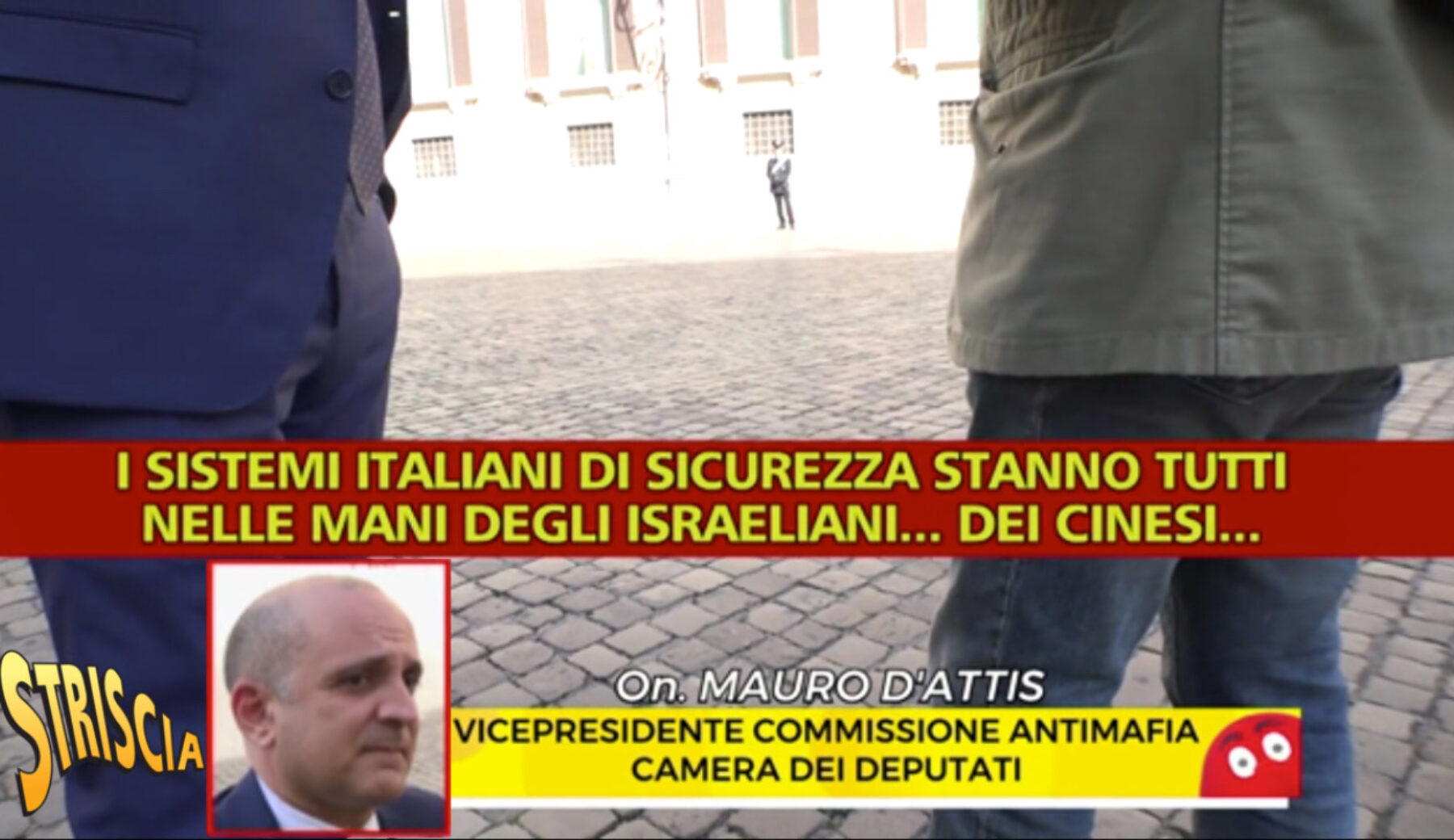Caso dossieraggi e hacker, la rivelazione dell’onorevole Mauro D’Attis a Enrico Lucci: «I sistemi italiani di sicurezza stanno tutti nelle mani degli israeliani… dei cinesi…»