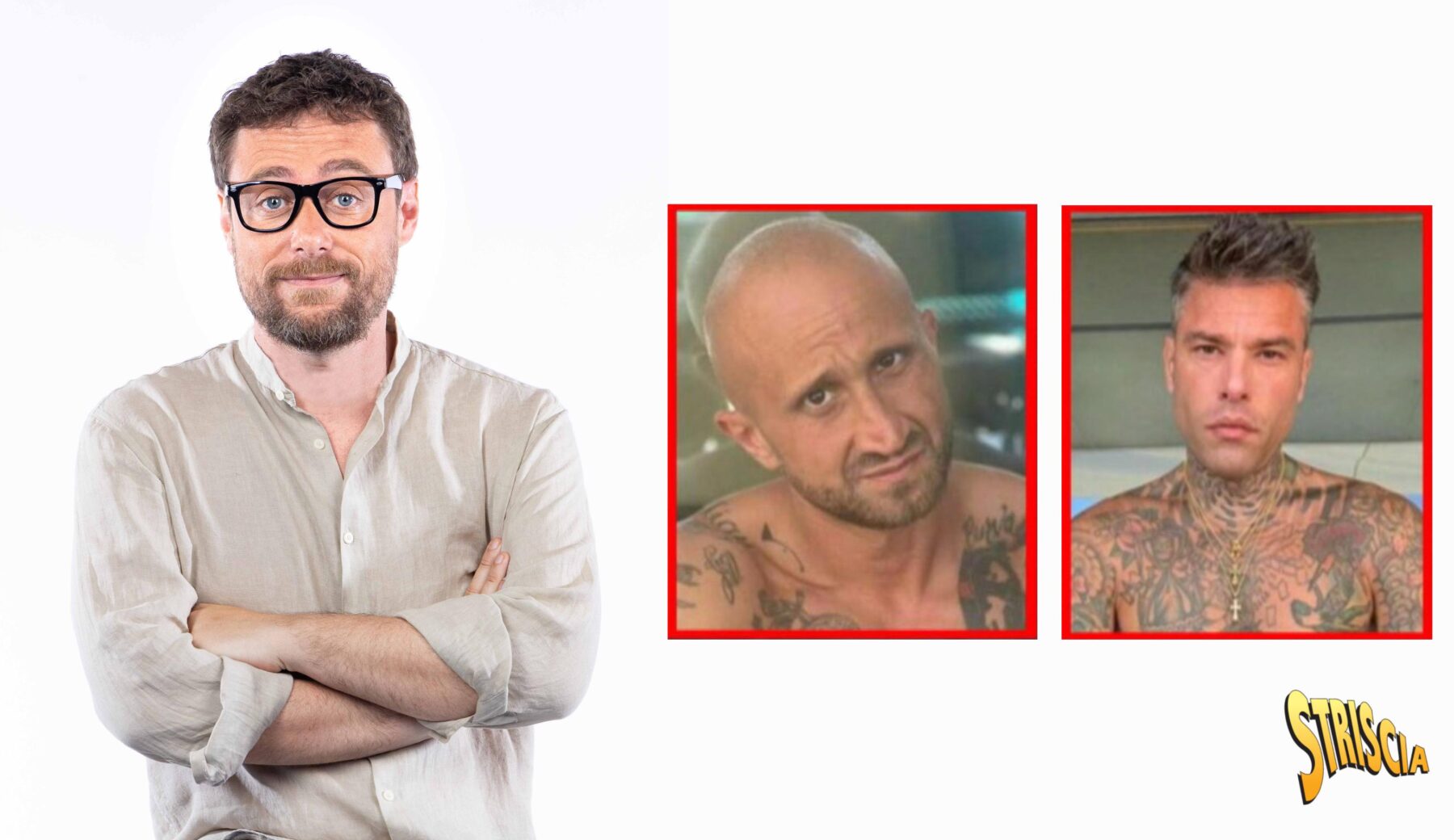 Oggi a Striscia, Pinuccio svela i nuovi retroscena  sui rapporti Fedez-Lucci. Il capo curva voleva aprire un barber shop con il rapper. Sullo sfondo, una barca commissariata per flussi di denaro a società legate alla ‘ndrangheta
