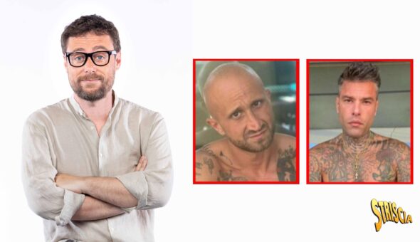 Oggi a Striscia, Pinuccio svela i nuovi retroscena  sui rapporti Fedez-Lucci. Il capo curva voleva aprire un barber shop con il rapper. Sullo sfondo, una barca commissariata per flussi di denaro a società legate alla 'ndrangheta