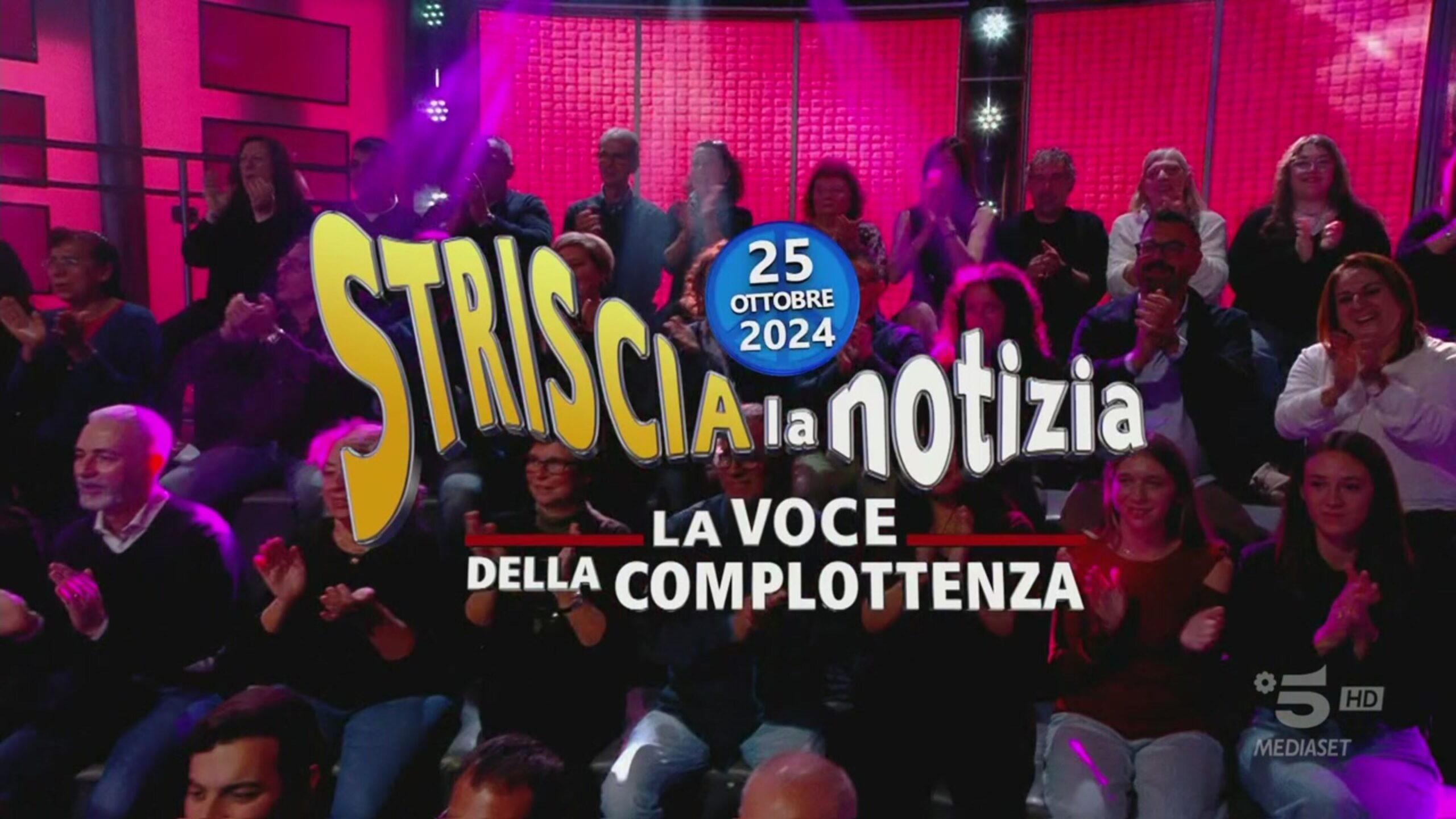 quando inizia striscia la notizia ottobre 2025